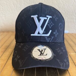 New Louis Vuitton PGA black white in its Spanish bay baseball hat, cap
